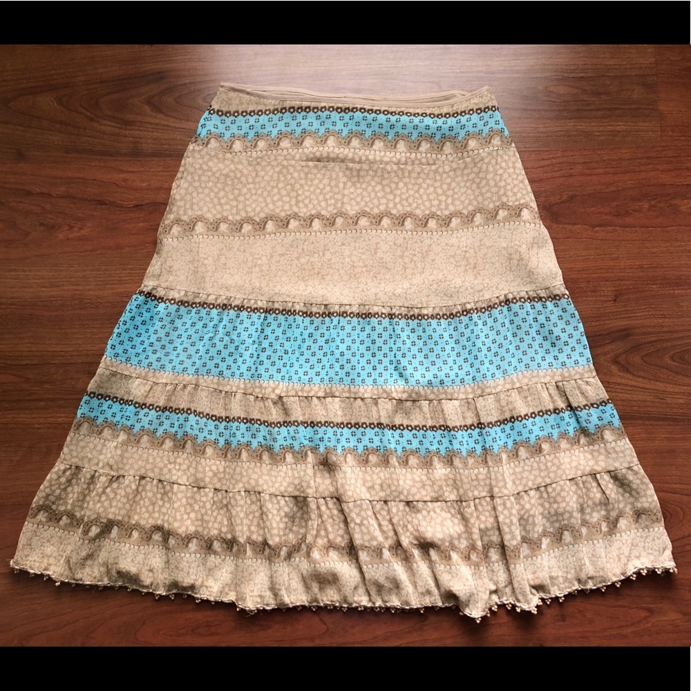 Apostrophe Beaded Skirt